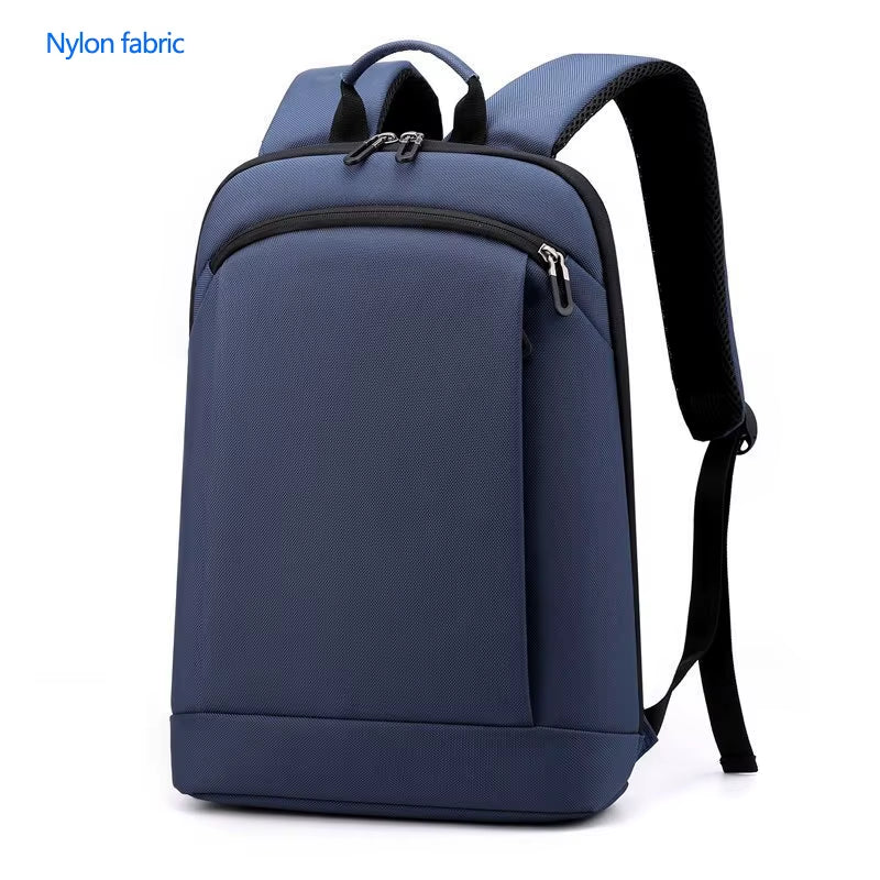 Thin Laptop Backpack Men Bag 15.6 Inch Office Work Women Backpacks Business Bag Unisex Black Backpack Slim Back Pack