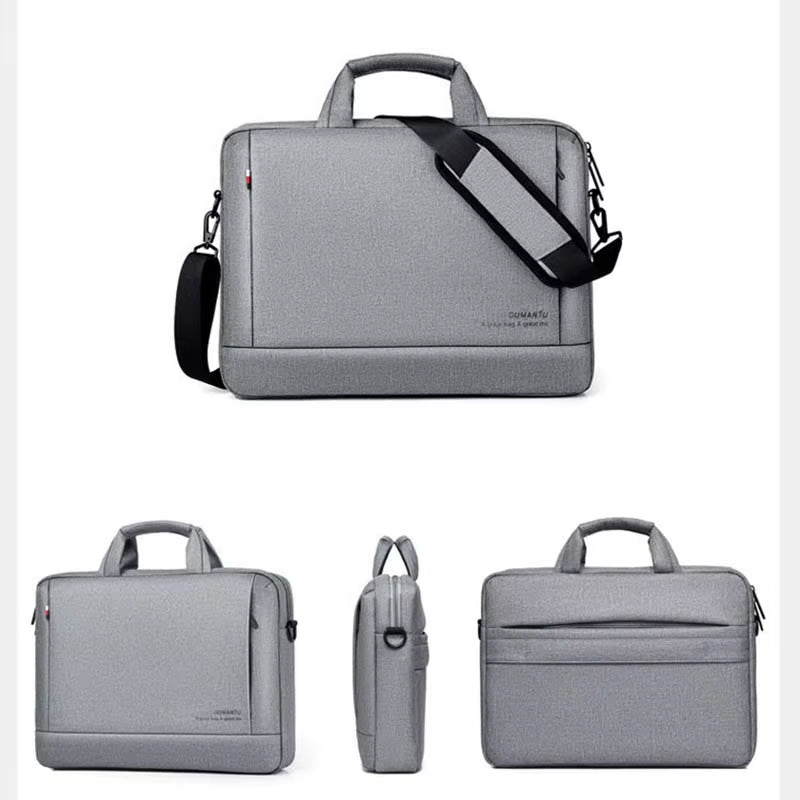 Waterproof Laptop Bag Case 13 14 15 17 Inch Notebook Bag for Macbook Air Pro 13 15 Computer Shoulder Handbag Briefcase Bag