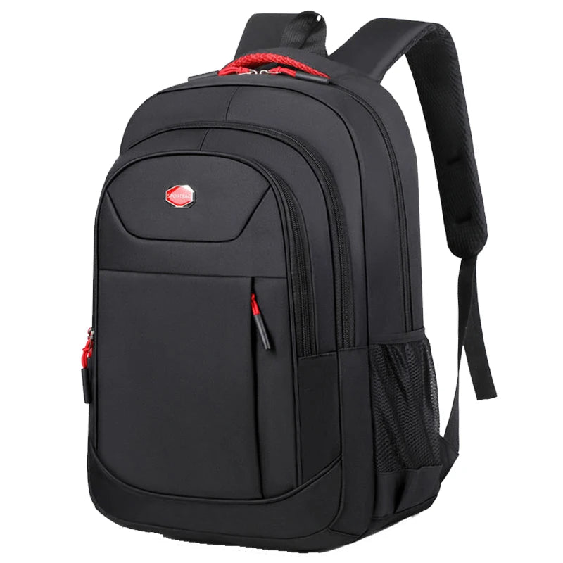 Men'S and Women'S Double-Shoulder Backpack - Solid Color - Business Travel, Business Trip, Commuting, Casual Use