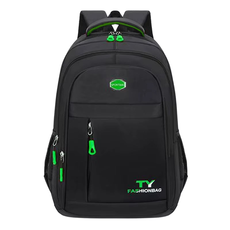 Men'S and Women'S Double-Shoulder Backpack - Solid Color - Business Travel, Business Trip, Commuting, Casual Use