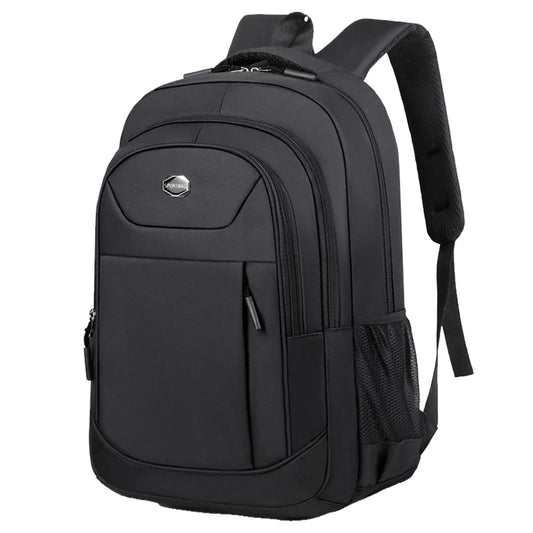 Men'S and Women'S Double-Shoulder Backpack - Solid Color - Business Travel, Business Trip, Commuting, Casual Use