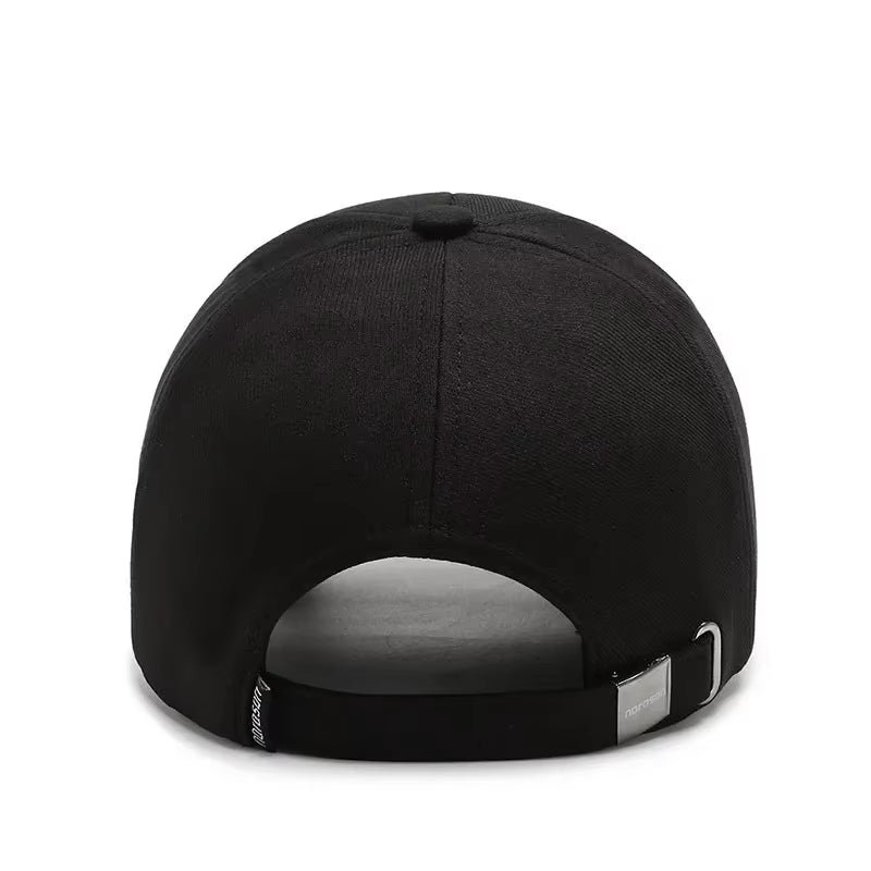 High Quality Solid Baseball Caps for Men Outdoor Cotton Cap Bone Gorras Casquettehomme Trucker Hats