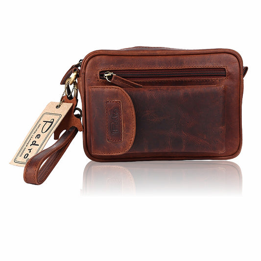 Leder Handgelenktasc