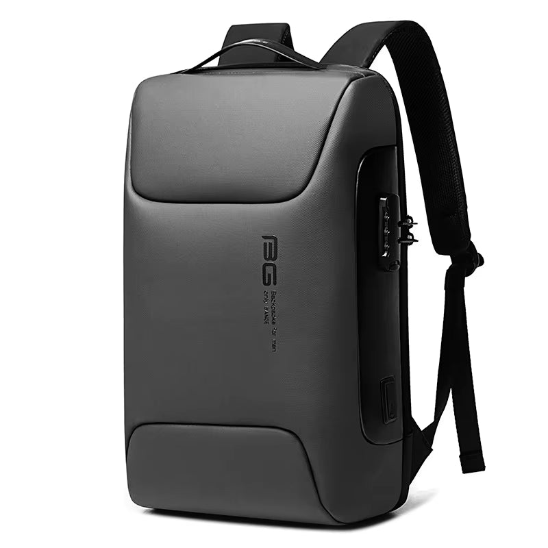 BANGE New Backpack Aesthetic Design Business Backpack Men Anti-Theft Waterproof School Laptop Backpacks USB Charging Travel Bag