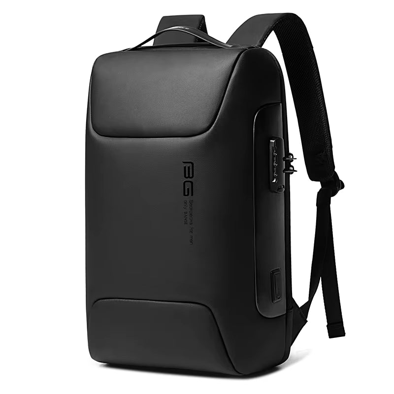 BANGE New Backpack Aesthetic Design Business Backpack Men Anti-Theft Waterproof School Laptop Backpacks USB Charging Travel Bag