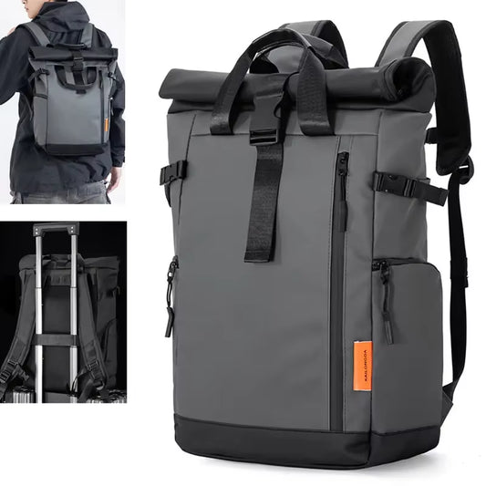 Travel Bag 15.6Inch Laptop Computer Backpack Outdoor Waterproof Camping Hiking School Bag College Business Rucksack